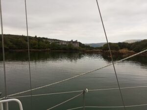 Dunboy castle anchorage